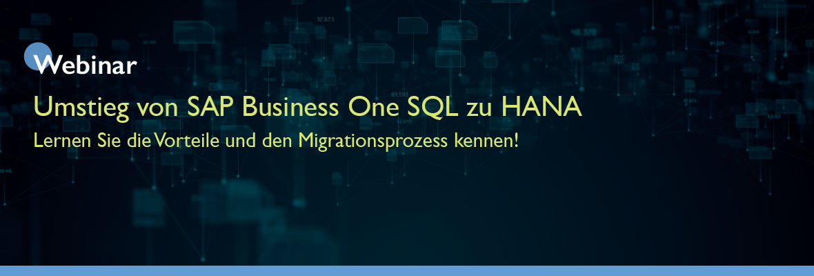 SAP Business One Umstieg zu HANA